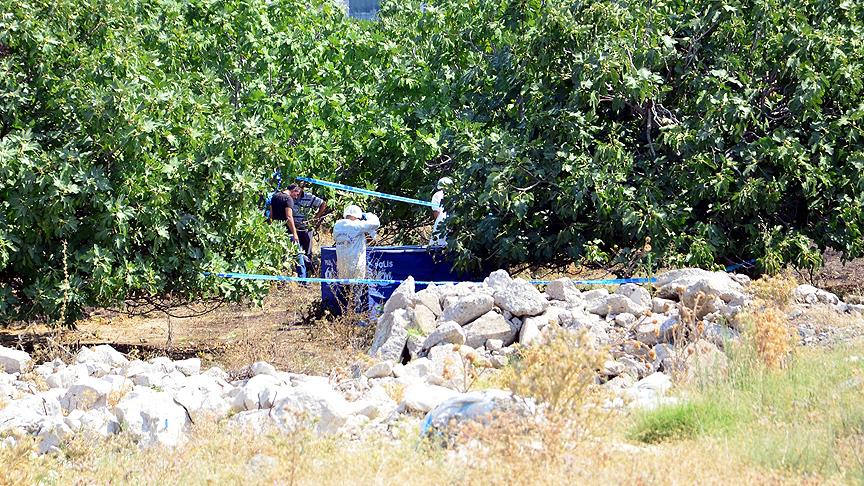 Malatya da bahçede ceset bulundu!